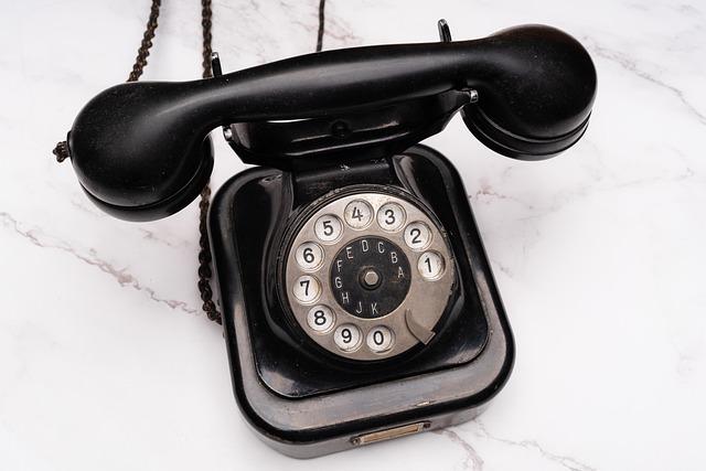 picture of a vintage phone